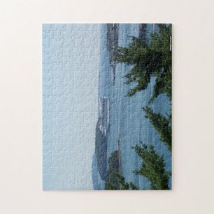 Cruise ship at Bar Harbor, Maine Jigsaw Puzzle