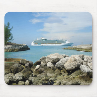 Cruise Ship at CocoCay MP1 Mouse Pad