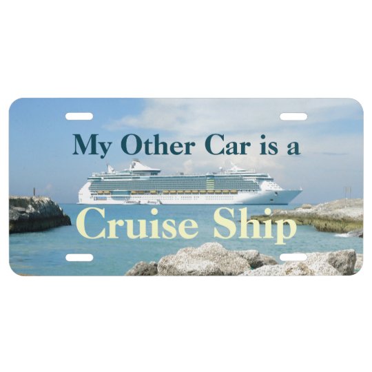 Cruise Ship at CocoCay Other Car License Plate