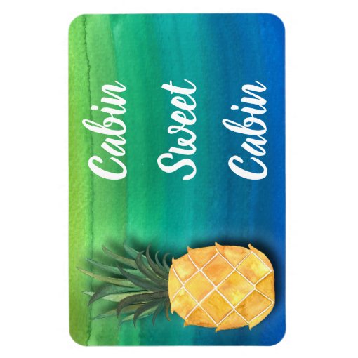 Cruise Ship Cabin Door Sign Pineapple Zazzle
