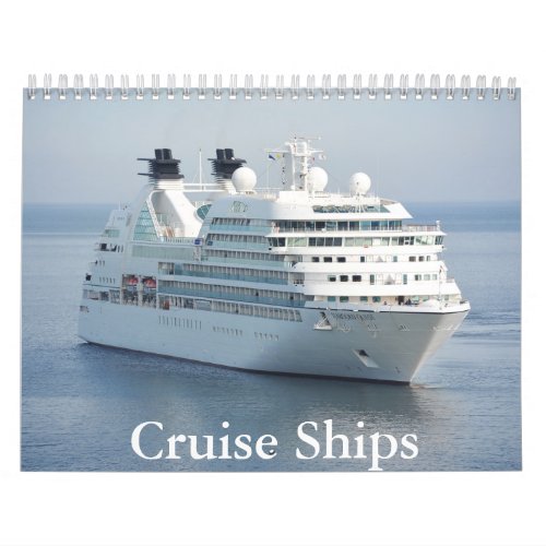 Cruise Ship Calendar