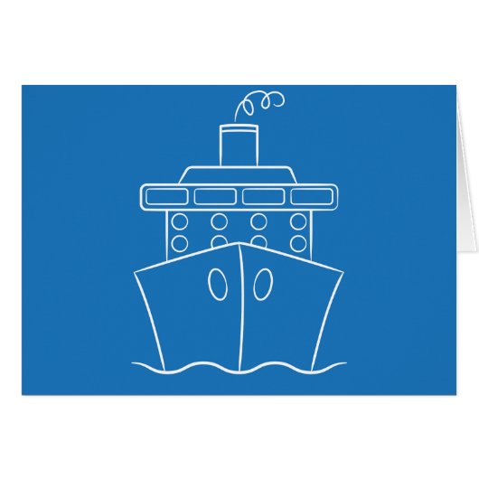 Cruise ship cards (Front Horizontal)