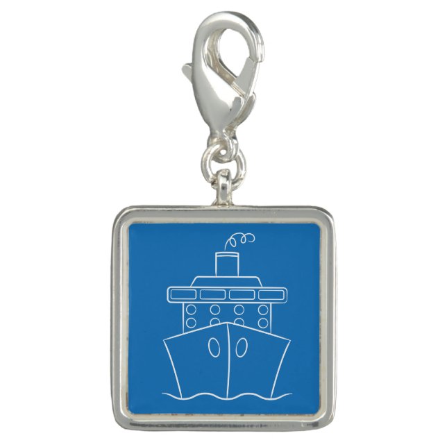 Cruise ship charm (Front)