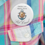 Cruise Ship Customize Pub Crawl Activity Button<br><div class="desc">This design was created though digital art. It may be personalized in the area provide or customizing by choosing the click to customize further option and changing the name, initials or words. You may also change the text color and style or delete the text for an image only design. Contact...</div>