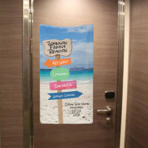 Cruise Ship Decor Custom Cruise Door - 4 Ports