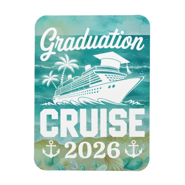 Cruise Ship Decor Stateroom Magnet (Vertical)