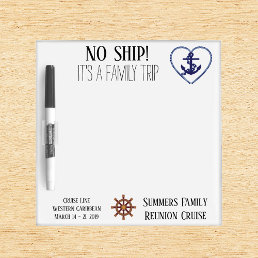 Cruise Ship Door Marker Family Message Pad Pen Dry Erase Board