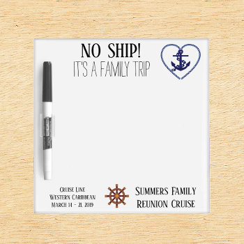 Cruise Ship Door Marker Family Message Pad Pen Dry Erase Board by ColorFlowCreations at Zazzle