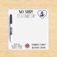 Cruise Ship Door Marker Family Message Pad Pen Dry Erase Board at Zazzle
