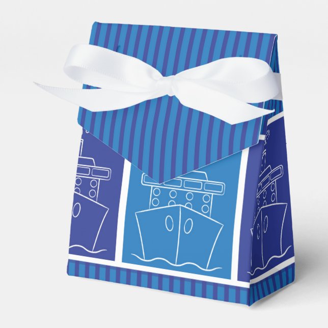 Cruise ship favor boxes (Front Side)