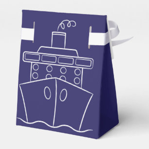 Cruise ship favor boxes