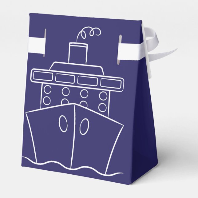 Cruise ship favor boxes (Back Side)