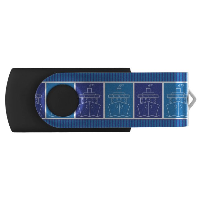 Cruise ship flash drive (Front)