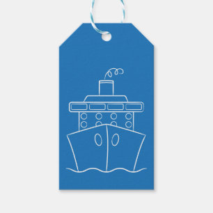 Cruise ship gift tags
