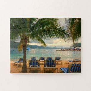 Cruise ship in the Caribbean Jigsaw Puzzle