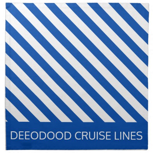 Cruise Ship Industry  Cloth Napkin