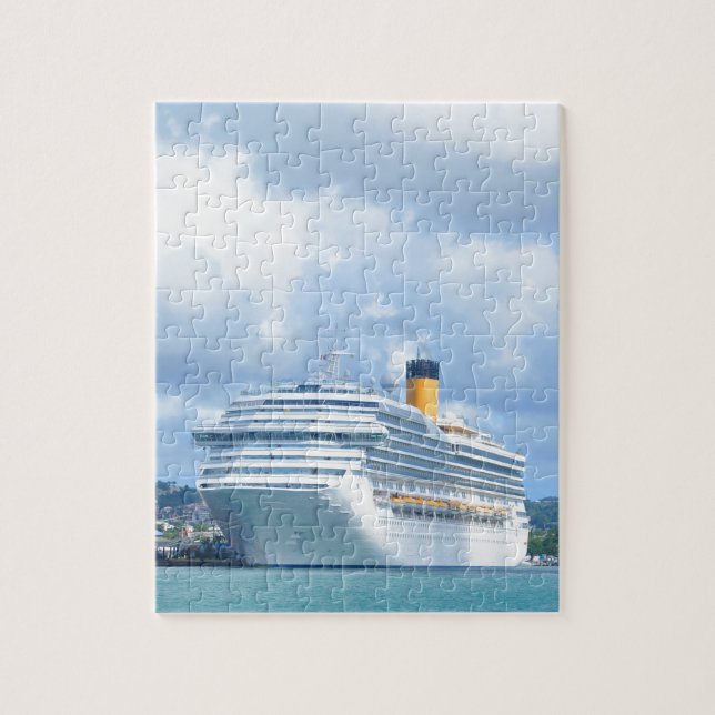 Cruise ship jigsaw puzzle (Vertical)