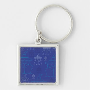 Cruise ship keychain
