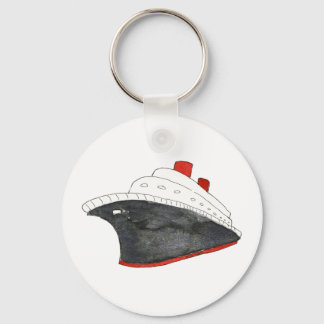Cruise Ship Keychain