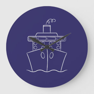 Cruise ship large clock