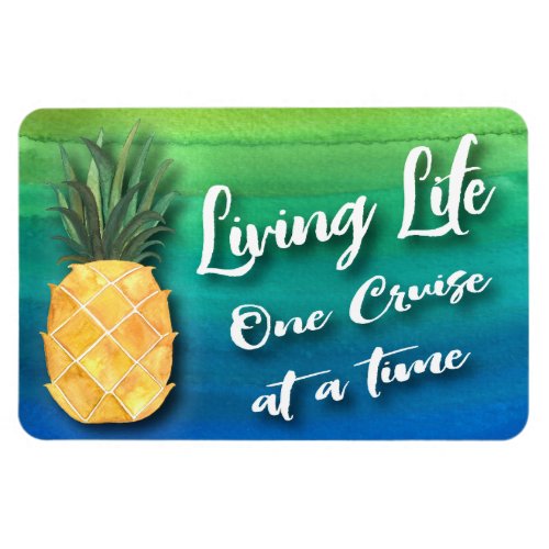 Cruise Ship Living Life Stateroom Cabin Door Sign Magnet