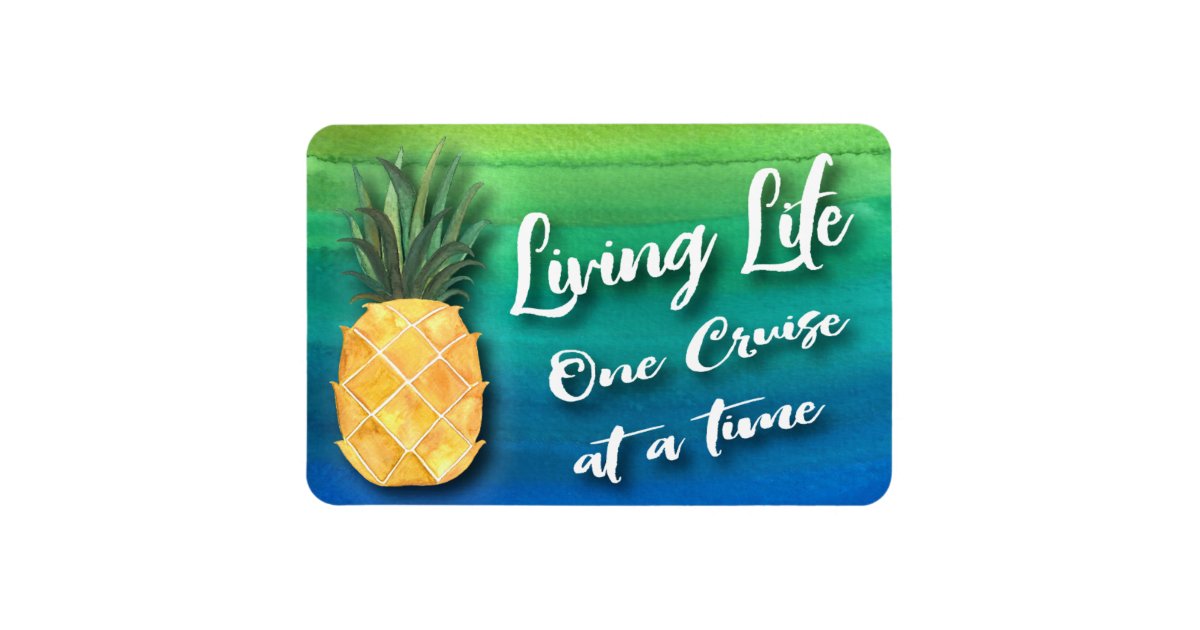Cruise Ship Living Life Stateroom Cabin Door Sign Magnet ...