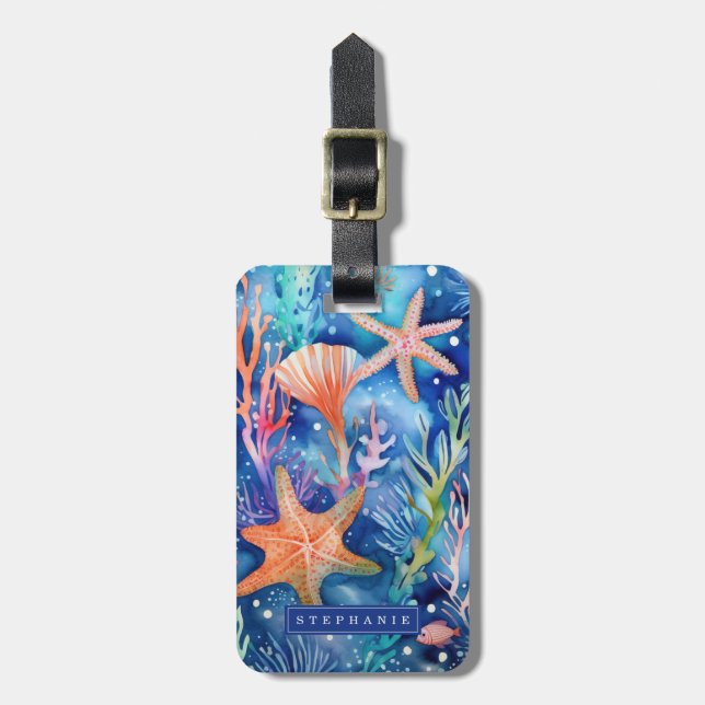 Cruise Ship Luggage Tag (Front Vertical)