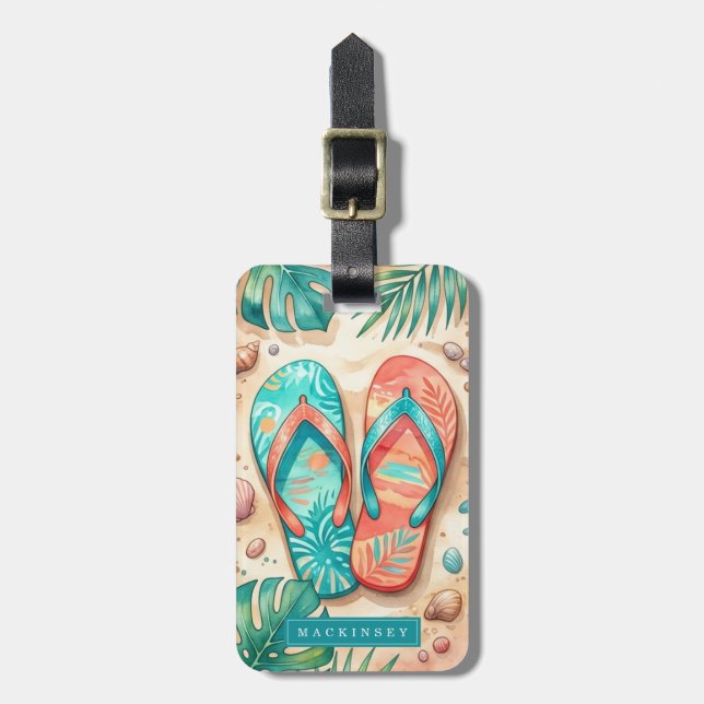 Cruise Ship Luggage Tag (Front Vertical)