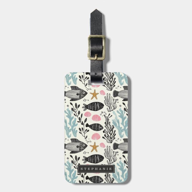 Cruise Ship Luggage Tag (Front Vertical)