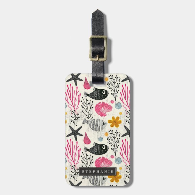 Cruise Ship Luggage Tag (Front Vertical)