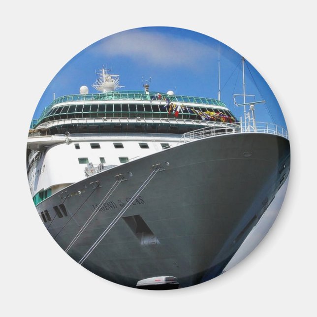 Cruise Ship Magnet (Front)