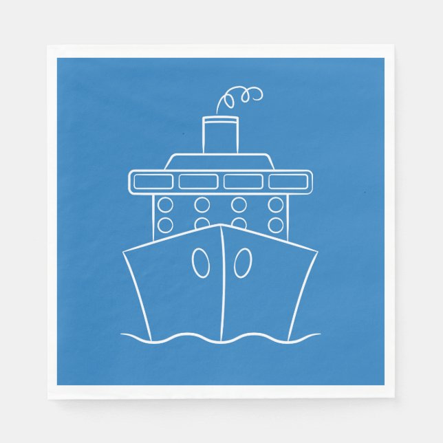 Cruise ship napkins (Front)