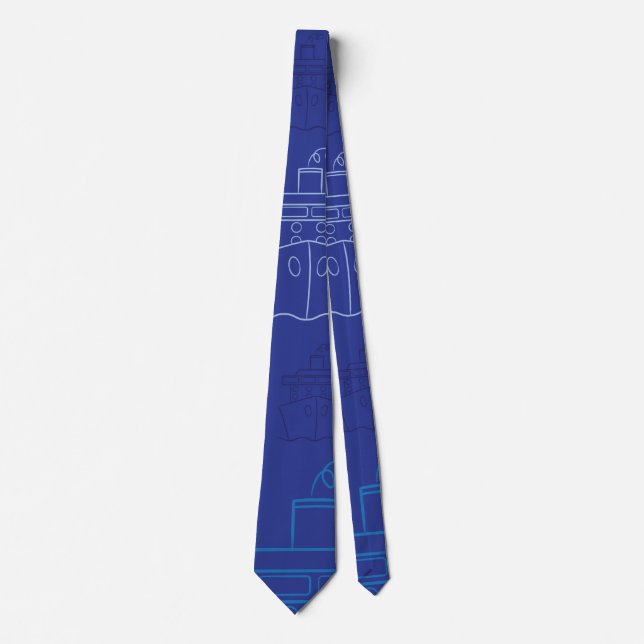 Cruise ship neck tie (Front)