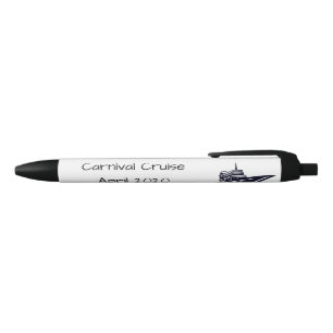 Cruise Ship Personalized Family Friends Gift Pen