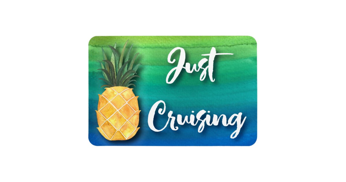 Cruise Ship Pineapple Stateroom Cabin Door Sign Zazzle
