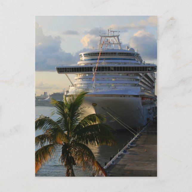 Cruise Ship Postcard (Front)