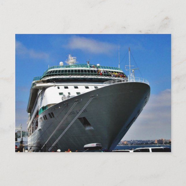 Cruise Ship Postcard (Front)