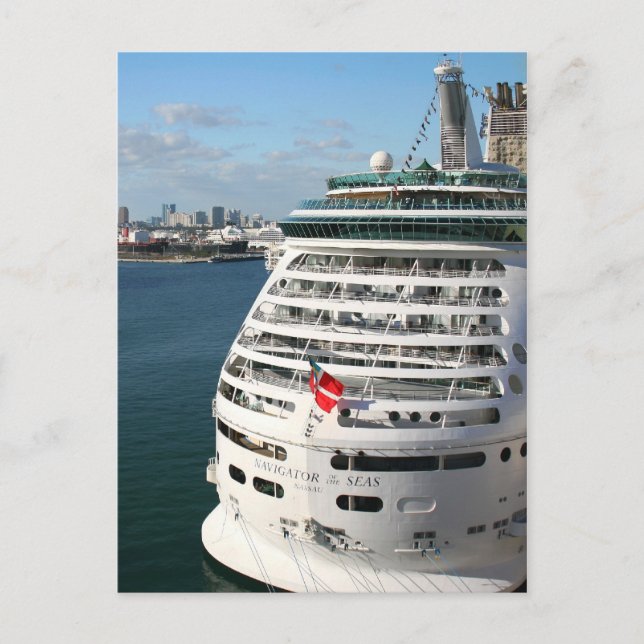 Cruise Ship Postcard (Front)