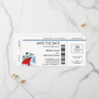 Cruise Ship Save the Date Invitations