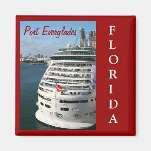 Cruise Ship - Save the date Magnet