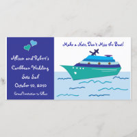 Cruise Ship Save the Date Photo Cards