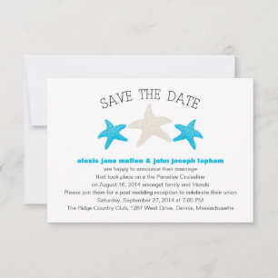 Cruise Ship Starfish Boarding Pass Wedding Save The Date