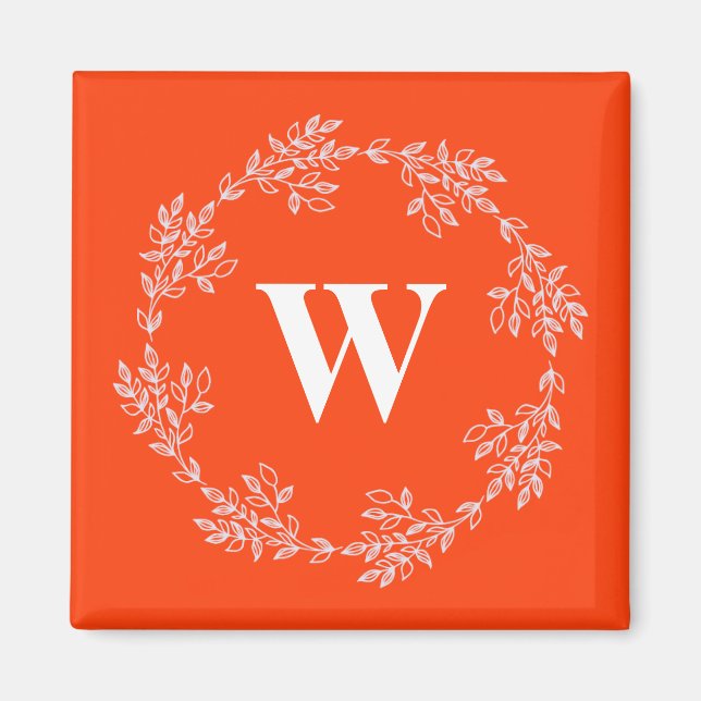 Cruise Ship Stateroom Cabin Door MonogramPoppy Magnet (Front)