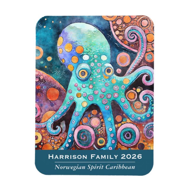 Cruise Ship Stateroom Magnet (Vertical)