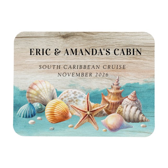Cruise Ship Stateroom Magnet (Horizontal)