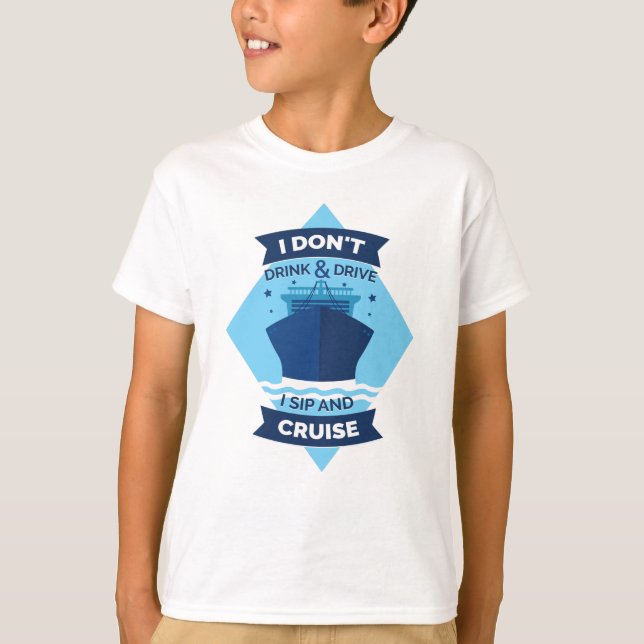 Cruise Ship T-Shirt (Front)