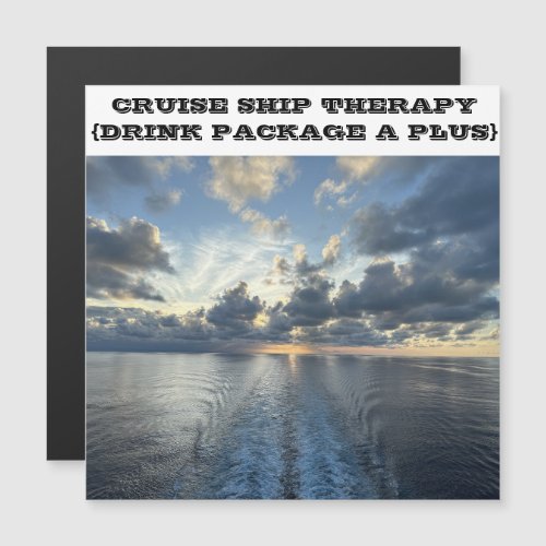 CRUISE SHIP THERAPY CRUISE DOOR MAGNET
