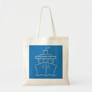 Cruise ship tote bag