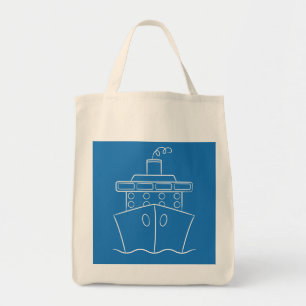 Cruise ship tote bag