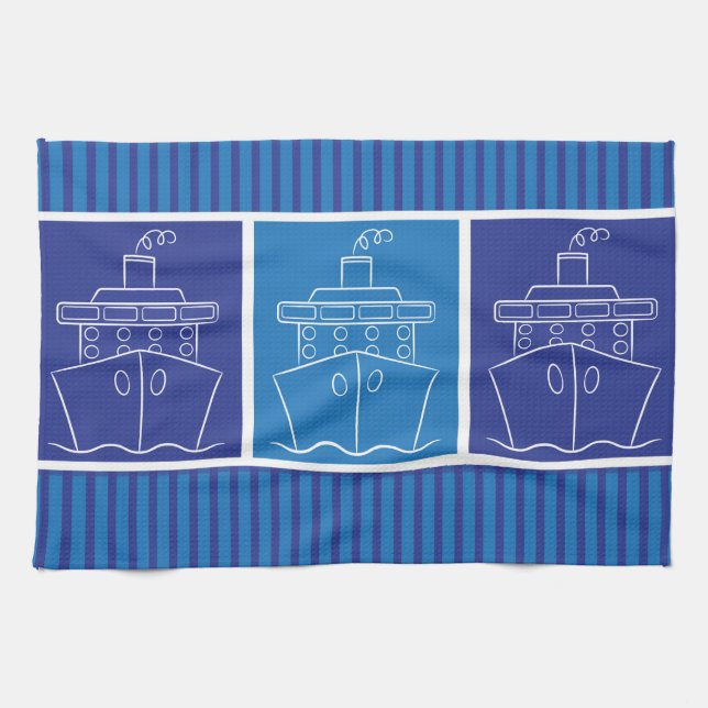 Cruise ship towel (Horizontal)